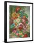 Flowers in a Landscape-Joseph Nigg-Framed Collectable Print