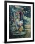 Flowers in a Landscape-Maximilien Luce-Framed Giclee Print