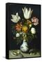 Flowers in a Porcelain Vase, C1600-Ambrosius Bosschaert-Framed Stretched Canvas