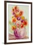 Flowers in a Purple Vase-Neela Pushparaj-Framed Giclee Print