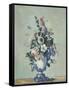 Flowers in a Rococo Vase, 1876-Paul Cezanne-Framed Stretched Canvas