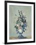 Flowers in a Rococo Vase, 1876-Paul Cezanne-Framed Art Print