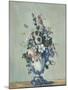 Flowers in a Rococo Vase, 1876-Paul Cezanne-Mounted Art Print