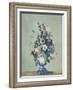Flowers in a Rococo Vase, 1876-Paul Cezanne-Framed Art Print