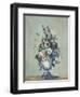 Flowers in a Rococo Vase, 1876-Paul Cezanne-Framed Art Print