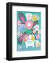 Flowers in a Sailor Jar-Mercedes Lagunas-Framed Art Print