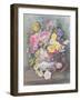 Flowers in a Sevres Jardiniere-John Harris Valda-Framed Giclee Print