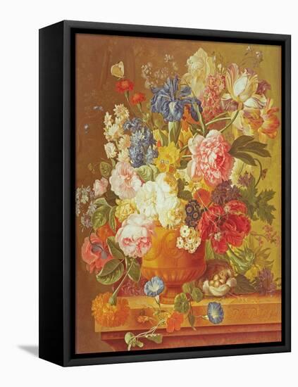 Flowers in a Vase, 1789-Paul Theodor van Brussel-Framed Stretched Canvas