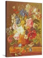 Flowers in a Vase, 1789-Paul Theodor van Brussel-Stretched Canvas