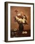 Flowers in a Vase, 1872-Henri Fantin-Latour-Framed Giclee Print