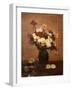 Flowers in a Vase, 1872-Henri Fantin-Latour-Framed Giclee Print