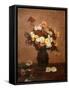 Flowers in a Vase, 1872-Henri Fantin-Latour-Framed Stretched Canvas