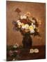 Flowers in a Vase, 1872-Henri Fantin-Latour-Mounted Giclee Print