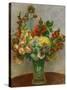 Flowers in a Vase, 1898-Pierre-Auguste Renoir-Stretched Canvas