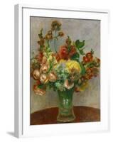 Flowers in a Vase, 1898-Pierre-Auguste Renoir-Framed Giclee Print