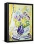 Flowers in a Vase, 1918-19-Ernst Ludwig Kirchner-Framed Stretched Canvas