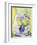 Flowers in a Vase, 1918-19-Ernst Ludwig Kirchner-Framed Premium Giclee Print