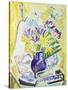 Flowers in a Vase, 1918-19-Ernst Ludwig Kirchner-Stretched Canvas