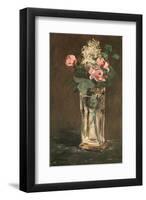 Flowers in a Vase, c.1882-Edouard Manet-Framed Art Print