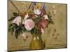 Flowers in a Vase, C. 1886-Paul C?zanne-Mounted Giclee Print