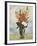 Flowers in a Vase Gladioluses-Pierre-Auguste Renoir-Framed Giclee Print