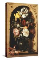 Flowers in a Vase Inside a Niche-Ast Balthasar-Stretched Canvas