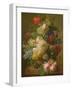 Flowers in a Vase on a Marble Console Table, 1816-Jan Frans van Dael-Framed Giclee Print