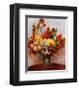 Flowers in a Vase-Pierre-Auguste Renoir-Framed Art Print