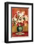 Flowers in a Vase-Pierre-Auguste Renoir-Framed Premium Giclee Print