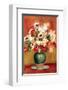 Flowers in a Vase-Pierre-Auguste Renoir-Framed Premium Giclee Print