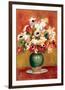 Flowers in a Vase-Pierre-Auguste Renoir-Framed Premium Giclee Print