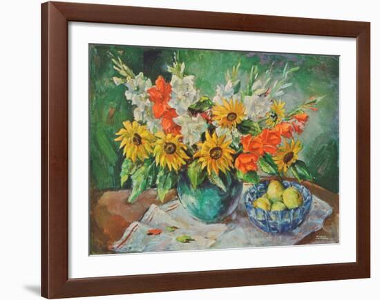 Flowers in a Vase-Kaufmann-Framed Collectable Print