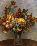 Flowers in a Vase-Pierre-Auguste Renoir-Framed Textured Art