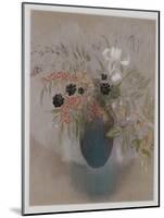 Flowers in a Vase-Odilon Redon-Mounted Giclee Print