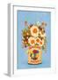 Flowers in a Vinatge Tea Can-Raissa Oltmanns-Framed Giclee Print