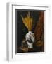 Flowers in a White Vase-Osman Hamdi Bey-Framed Giclee Print