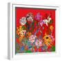 Flowers In Adiana's Garden-Linda Arthurs-Framed Giclee Print