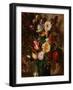 Flowers in an Earthenware Pot, 1847-Eugene Delacroix-Framed Giclee Print