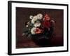 Flowers in an Earthenware Vase, 1883-Henri Fantin-Latour-Framed Giclee Print