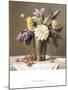 Flowers in an Indian Vase-Ken Marlow-Mounted Art Print