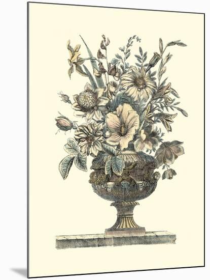 Flowers in an Urn II (Sepia)-Roy/Piranesi-Mounted Art Print