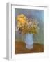 Flowers in Blue Vase, 1887-Vincent van Gogh-Framed Giclee Print