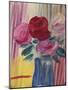 Flowers in Blue Vase; Blumen in Blauer Vase, 1936-Alexej Von Jawlensky-Mounted Giclee Print