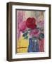 Flowers in Blue Vase; Blumen in Blauer Vase, 1936-Alexej Von Jawlensky-Framed Giclee Print