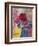 Flowers in Blue Vase; Blumen in Blauer Vase, 1936-Alexej Von Jawlensky-Framed Giclee Print