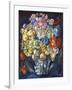 Flowers in Blue-Skarlett-Framed Giclee Print