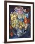 Flowers in Blue-Skarlett-Framed Giclee Print