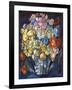 Flowers in Blue-Skarlett-Framed Giclee Print