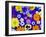 Flowers in Blues and Yellows-Darrell Gulin-Framed Photographic Print