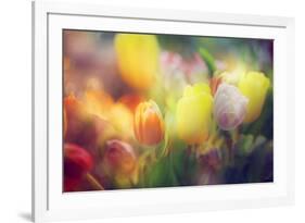 Flowers in Color Filters-Timofeeva Maria-Framed Photographic Print